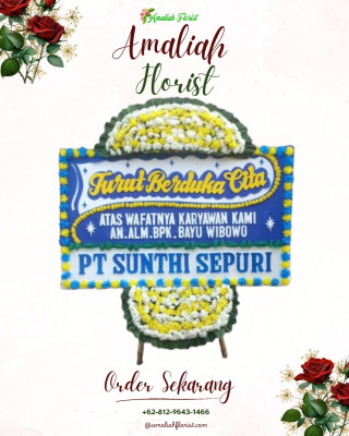 Papan Bunga Duka di Panggarangan