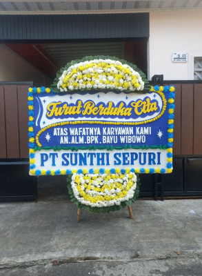 Papan Bunga Duka di Panggarangan